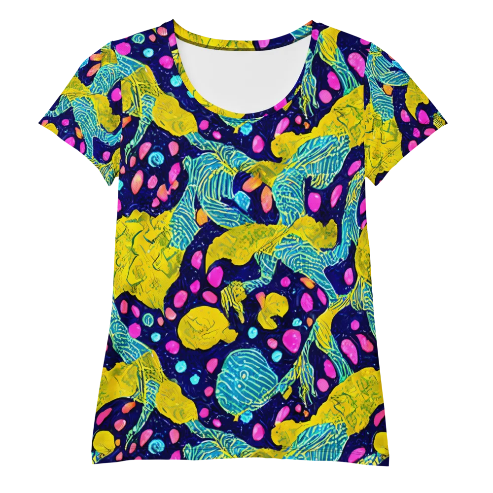 Deep-sea Daydream on Women's Athletic T-Shirt — Front