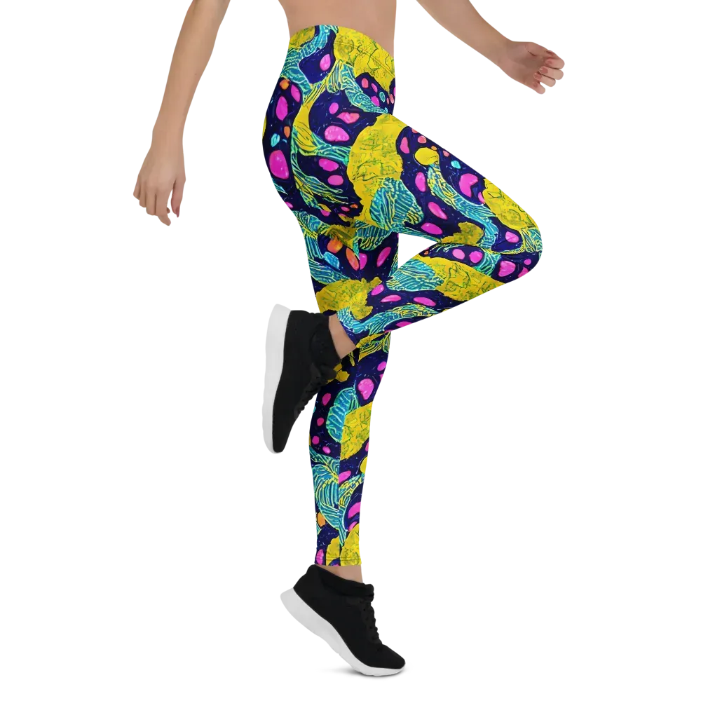 Deep-sea Daydream on Leggings — Right