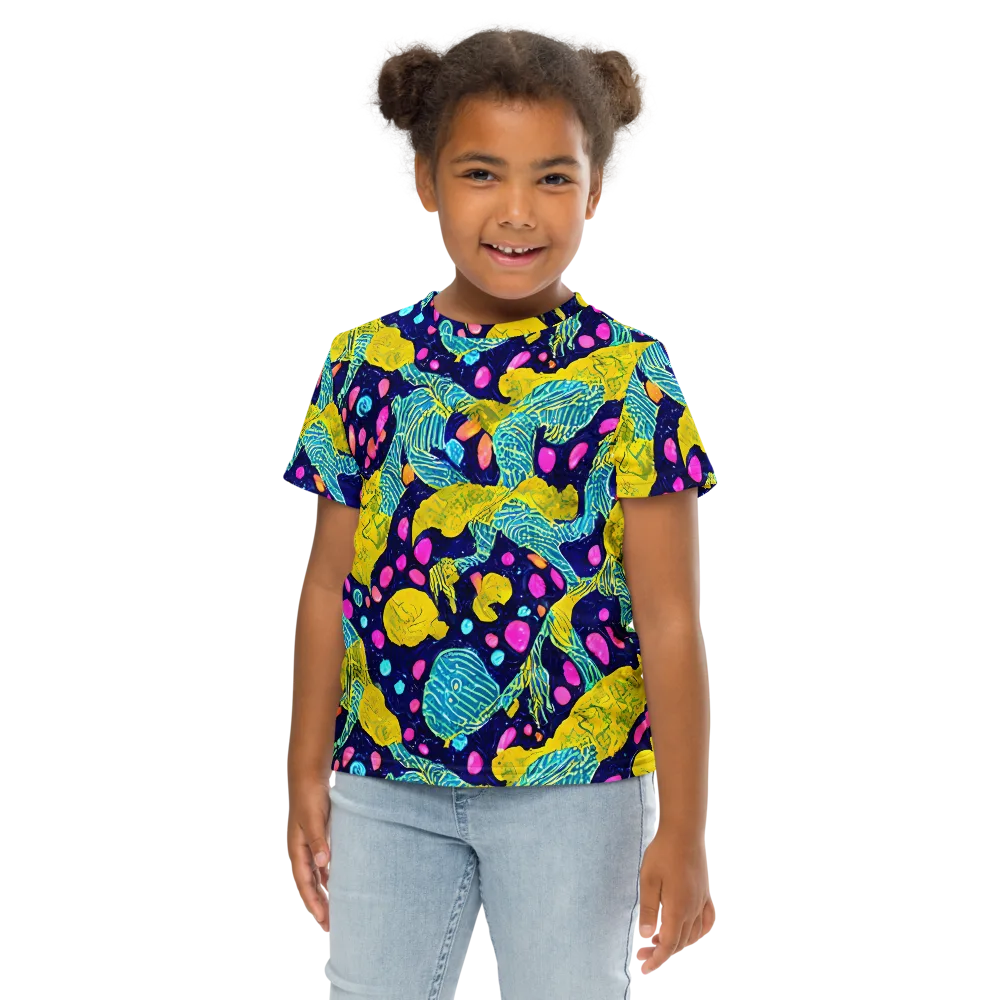 Deep-sea Daydream on Kids Crew Neck T-Shirt — Front
