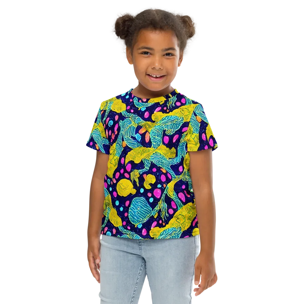 Deep-sea Daydream on Kids Crew Neck T-Shirt — Front