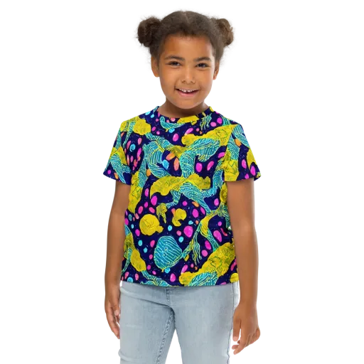 Deep-sea Daydream on a Kids Crew Neck T-Shirt
