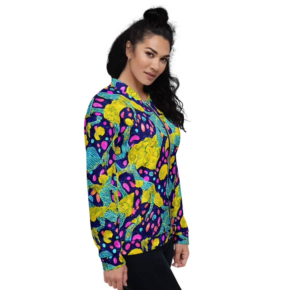 Deep-sea Daydream on Bomber Jacket — Right
