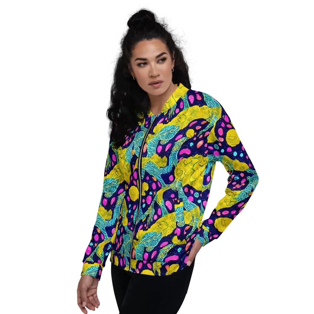 Deep-sea Daydream on Bomber Jacket — Left