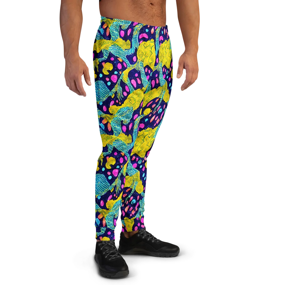 Deep-sea Daydream on Men's Joggers — Right
