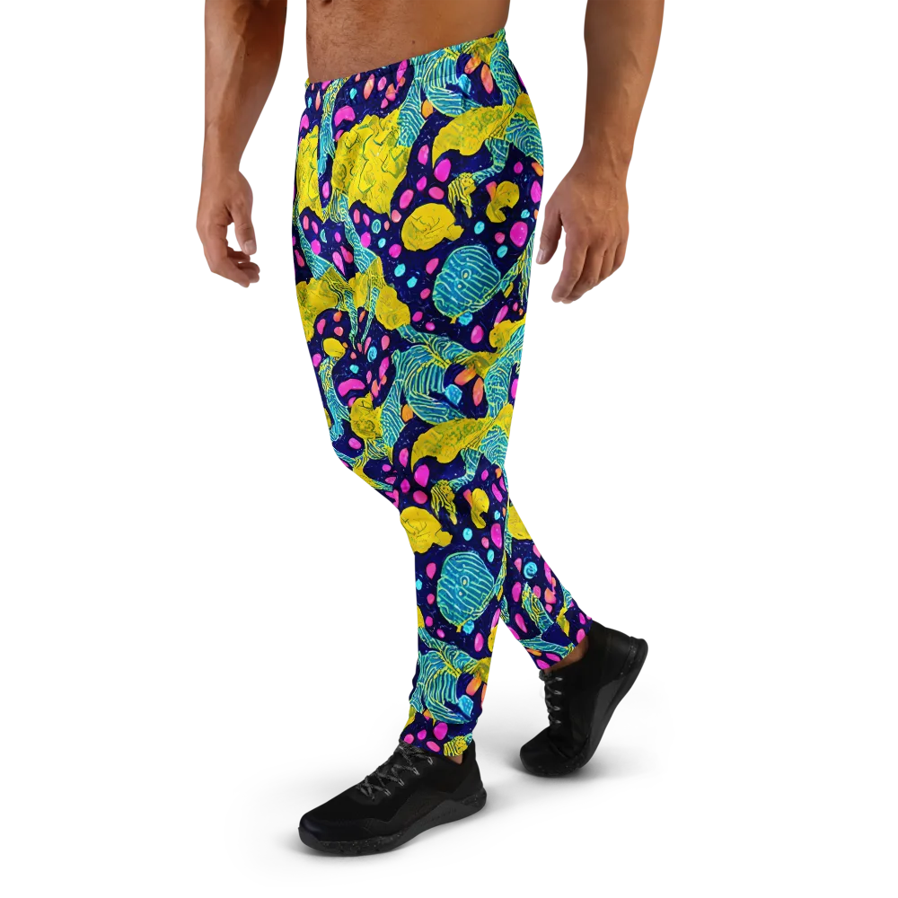 Deep-sea Daydream on Men's Joggers — Left