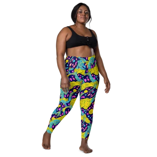 Deep-sea Daydream on a Leggings with Pockets