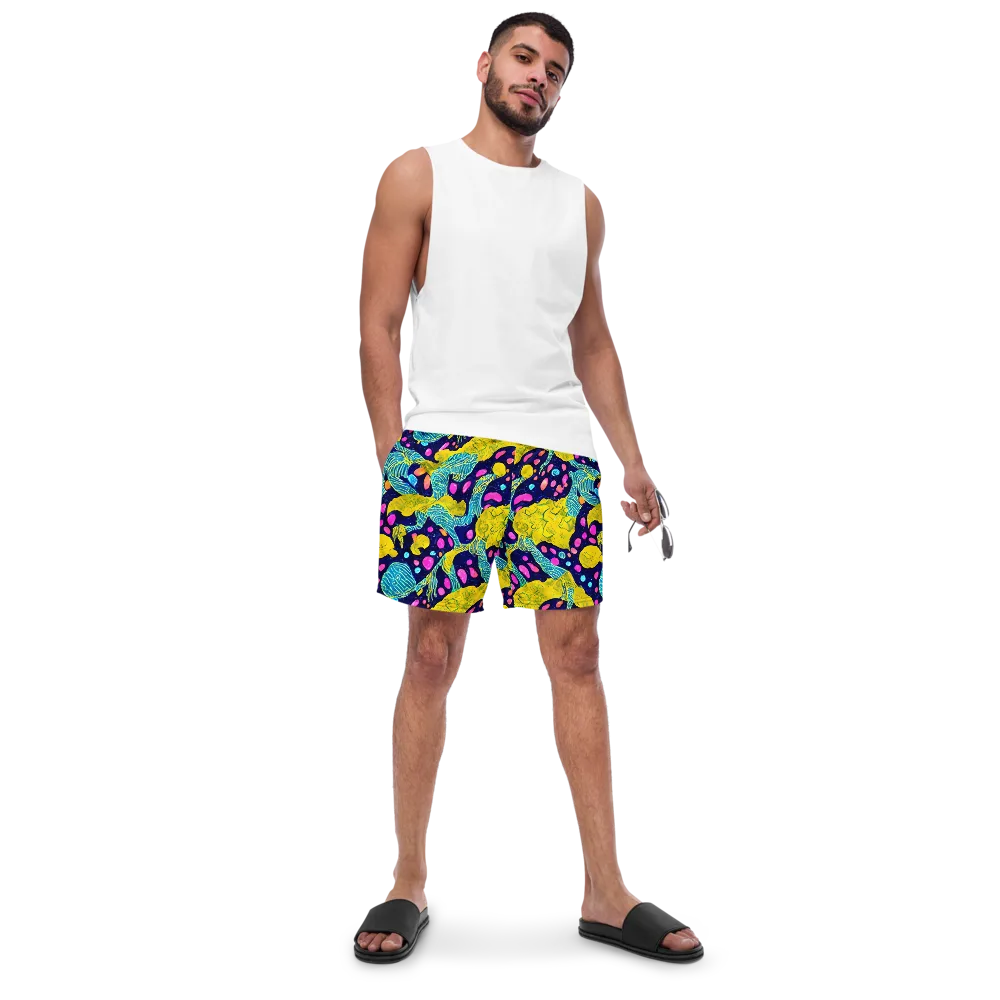 Deep-sea Daydream on Swim Trunks — Front