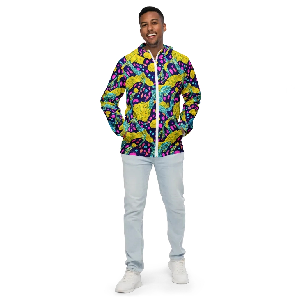 Deep-sea Daydream on Men's Windbreaker — Front