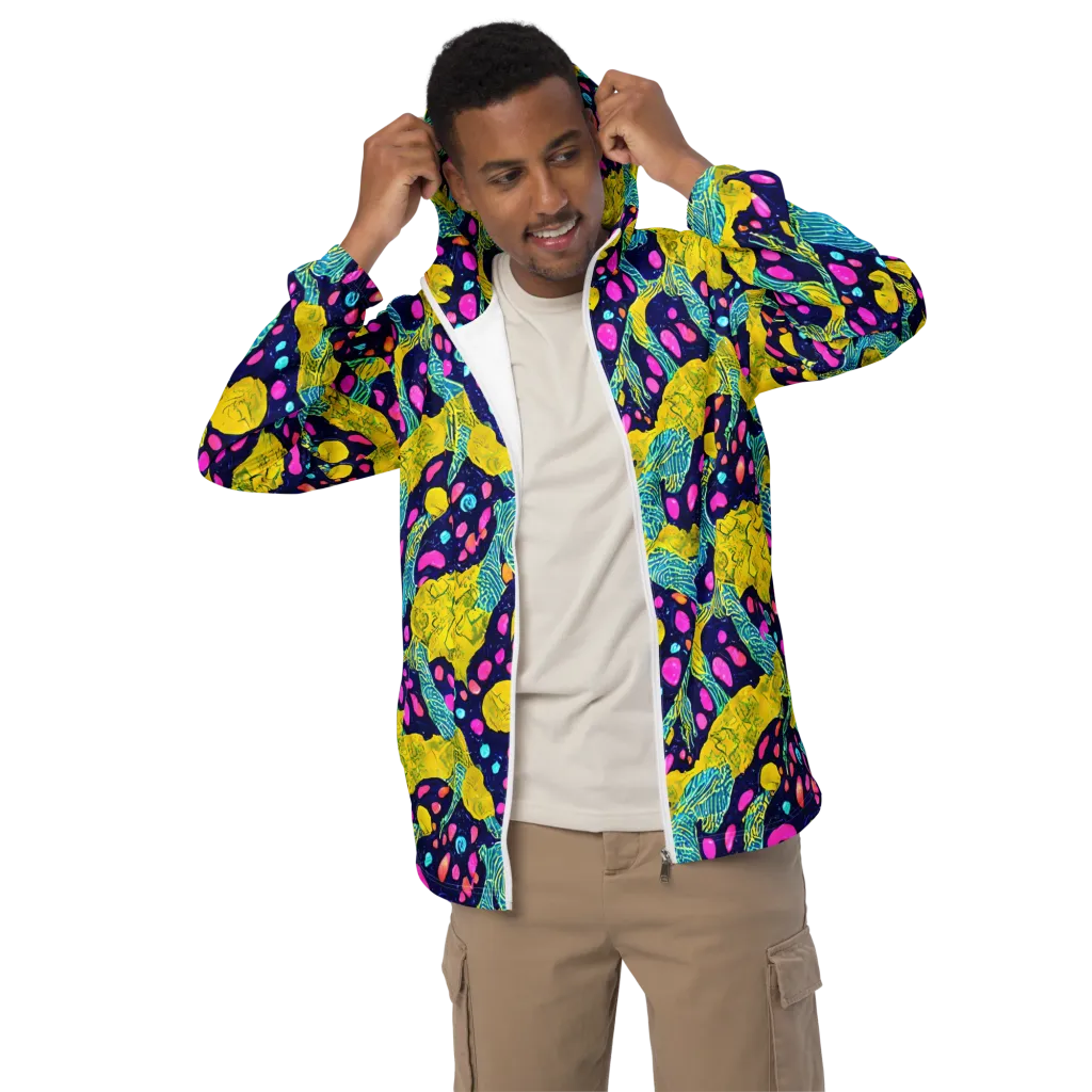 Deep-sea Daydream on Men's Windbreaker — Front