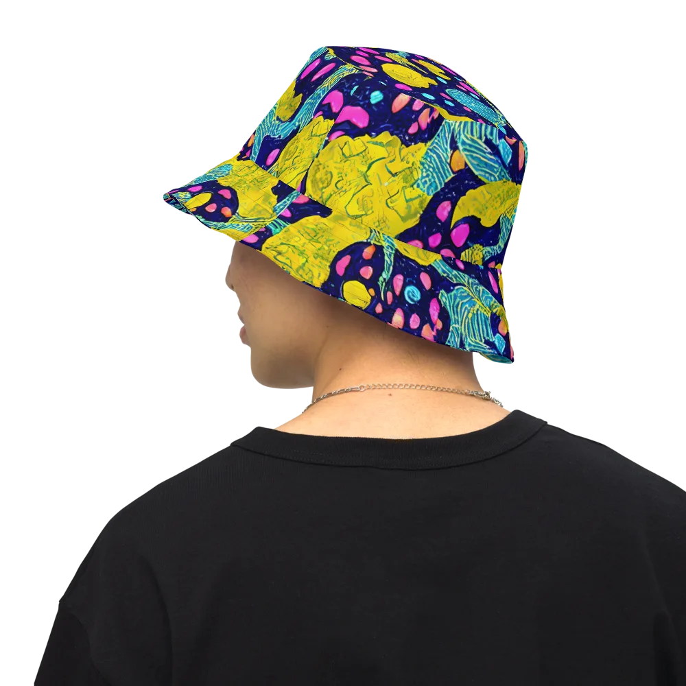 Deep-sea Daydream on Reversible Bucket Hat — Back Inside