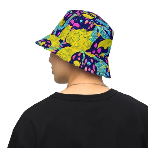 Deep-sea Daydream on a Reversible Bucket Hat