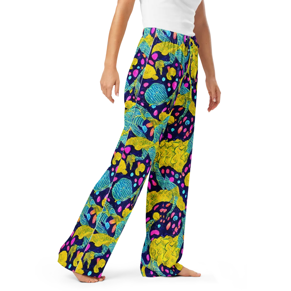 Deep-sea Daydream on Women's Pajama Pants — Right Front