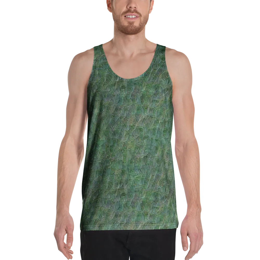 Verdant Labyrinth on Men's Tank Top — Front