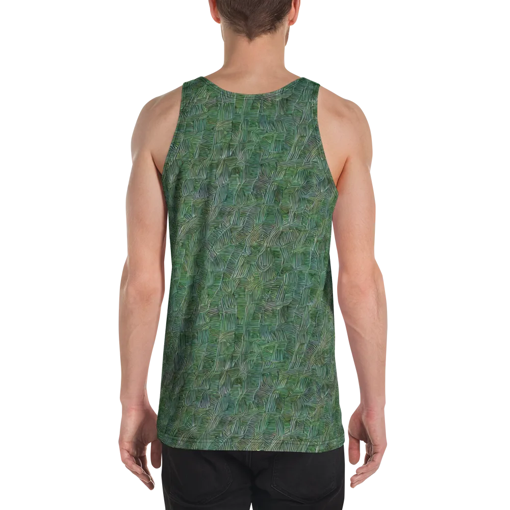 Verdant Labyrinth on Men's Tank Top — Back