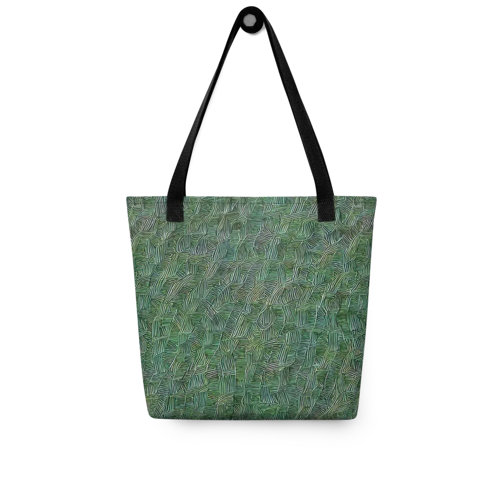 Verdant Labyrinth on Tote Bag — Front