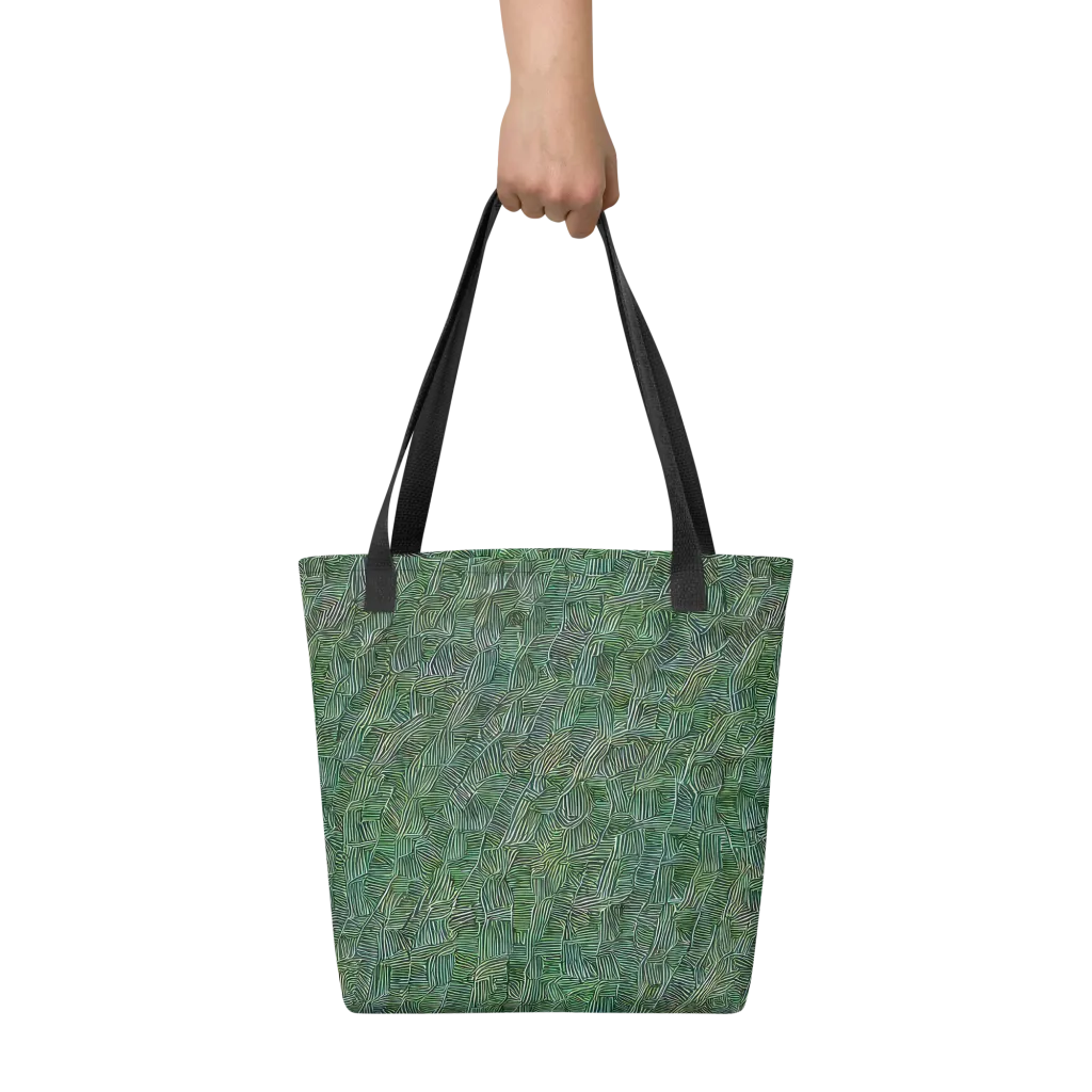 Verdant Labyrinth on Tote Bag — Front