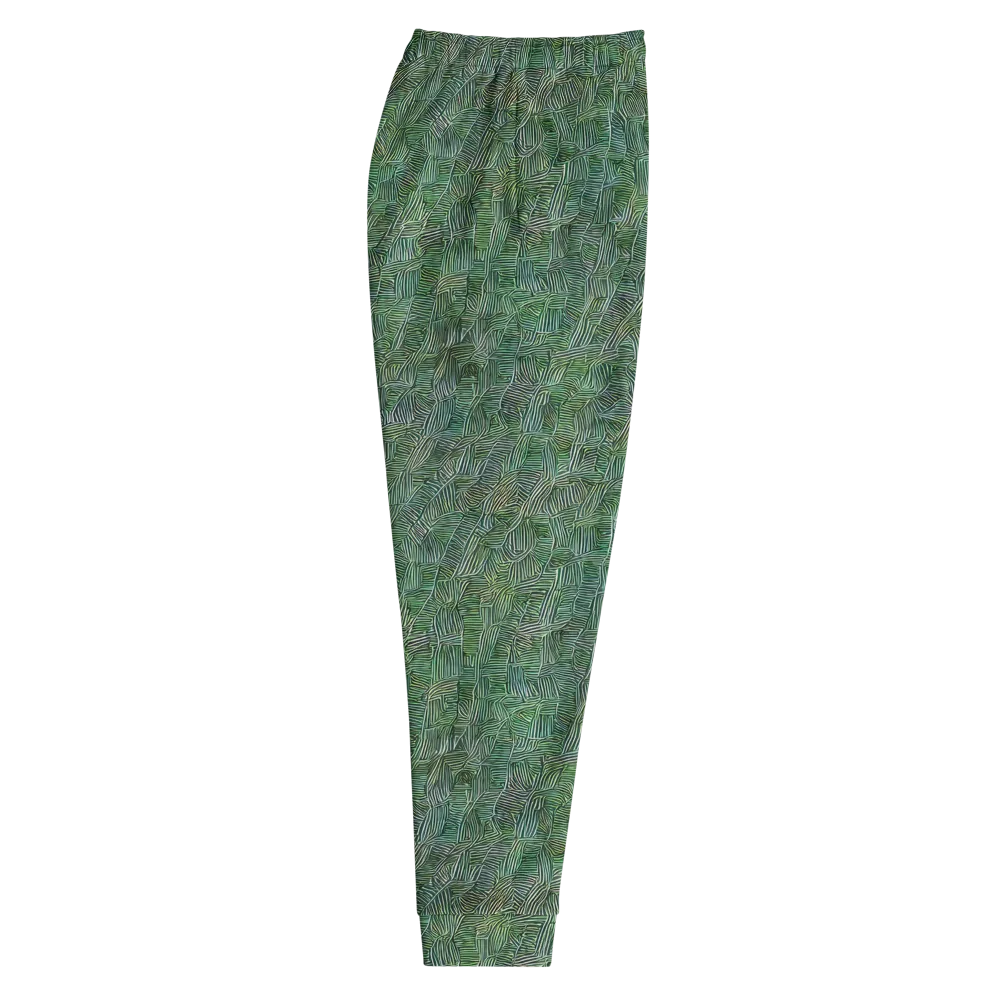 Verdant Labyrinth on Men's Joggers — Right