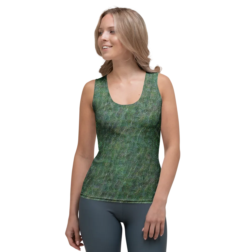 Verdant Labyrinth on Women's Tank Top — Front