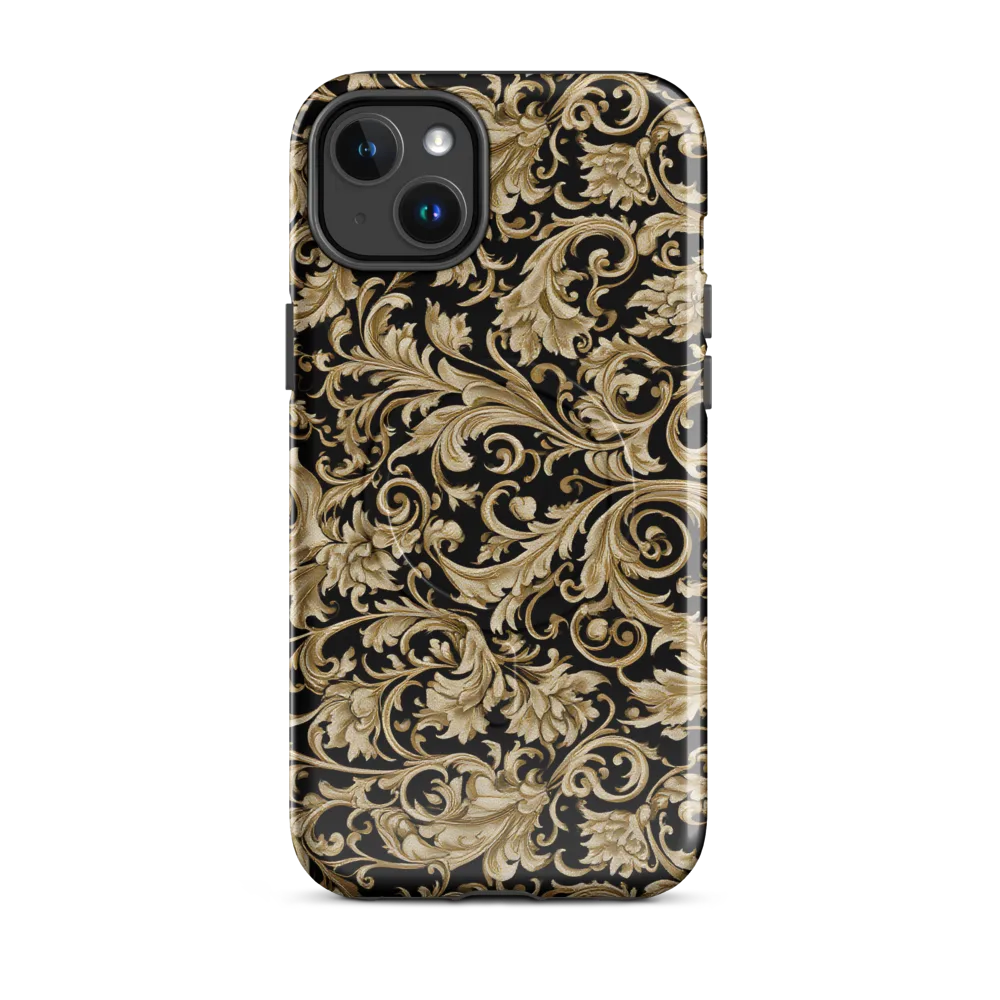 Midnight Acanthus on MagSafe Tough Case for iPhone® — Front