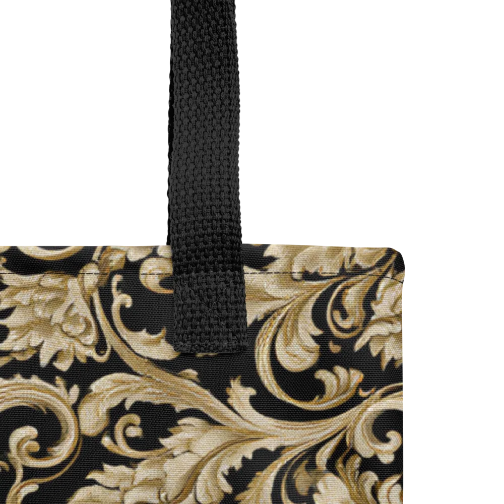 Midnight Acanthus on Tote Bag — Product details