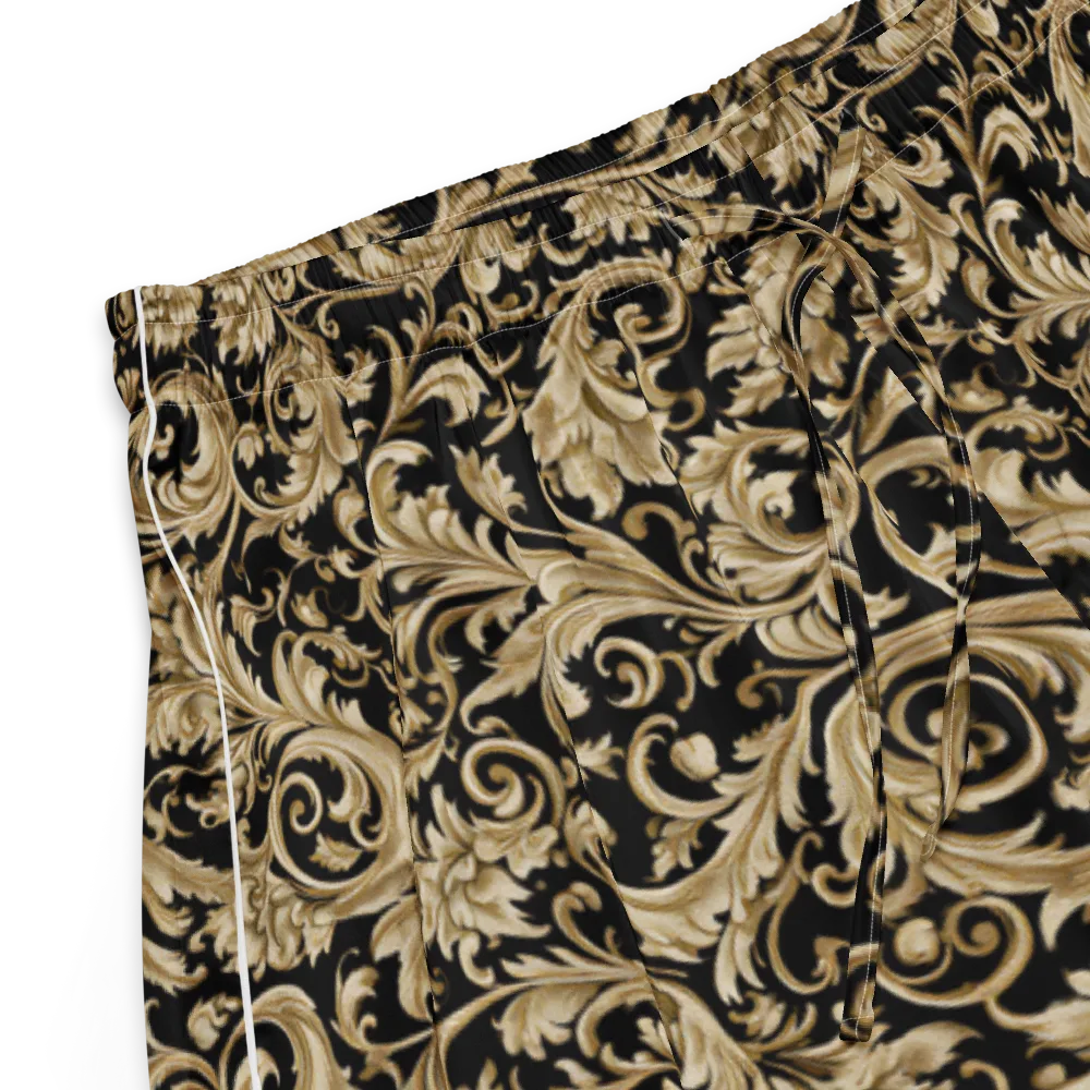 Midnight Acanthus on Women's Pajama Shorts — Product details
