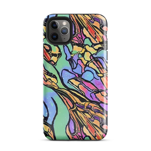 Kaleidoscope Flora on a Tough Case for iPhone®
