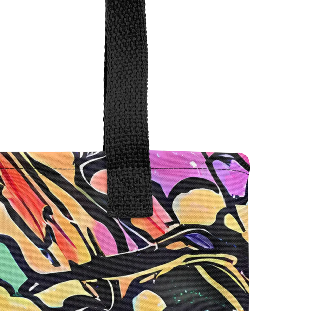 Kaleidoscope Flora on Tote Bag — Product details