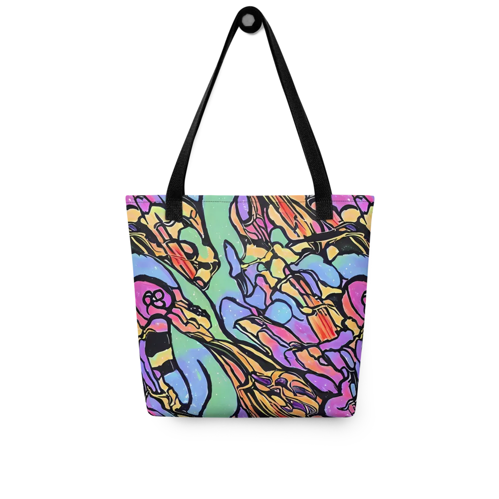 Kaleidoscope Flora on Tote Bag — Front