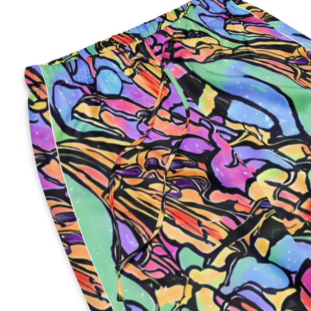 Kaleidoscope Flora on Women's Pajama Pants — Product details
