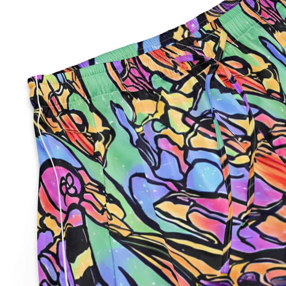 Kaleidoscope Flora on Women's Pajama Shorts — Product details