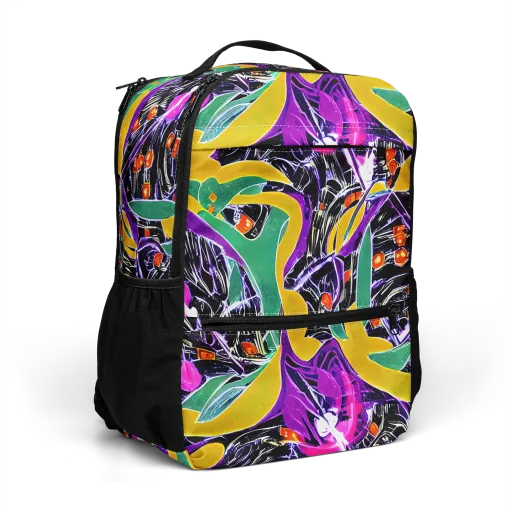 Lacquer Bloom on a Utility Backpack