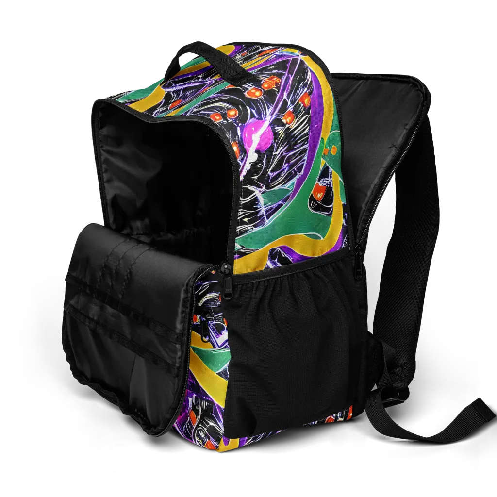 Lacquer Bloom on Utility Backpack — Product details 2