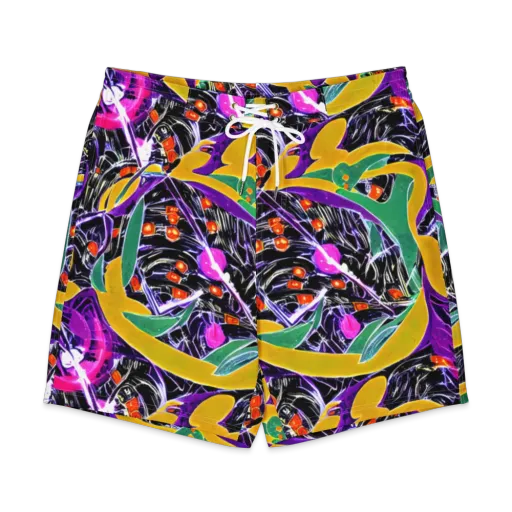 Lacquer Bloom on a Men's Board Shorts