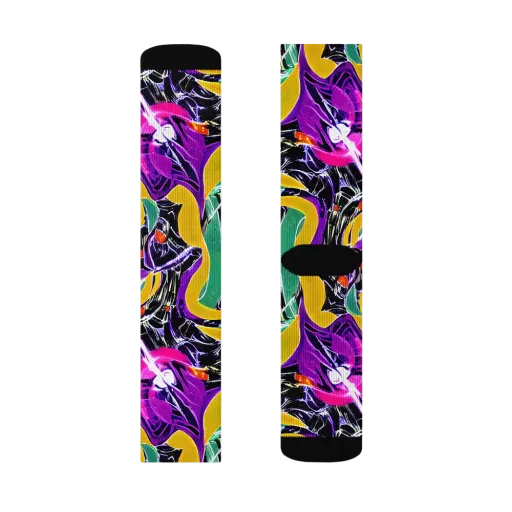 Lacquer Bloom on a Socks