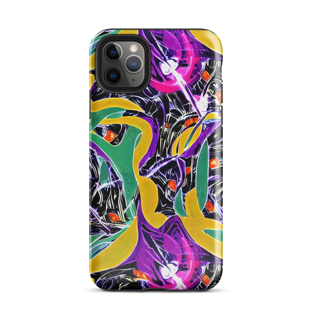 Lacquer Bloom on Tough Case for iPhone® — Front