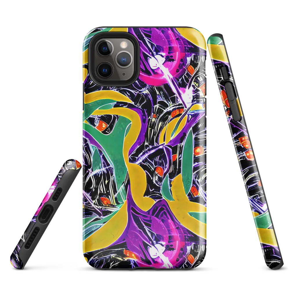 Lacquer Bloom on Tough Case for iPhone® — Front