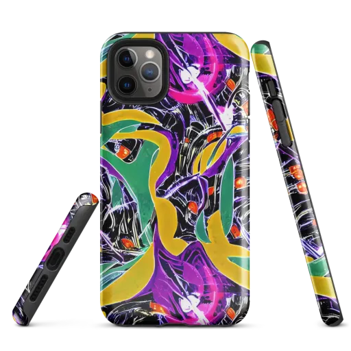 Lacquer Bloom on a Tough Case for iPhone®