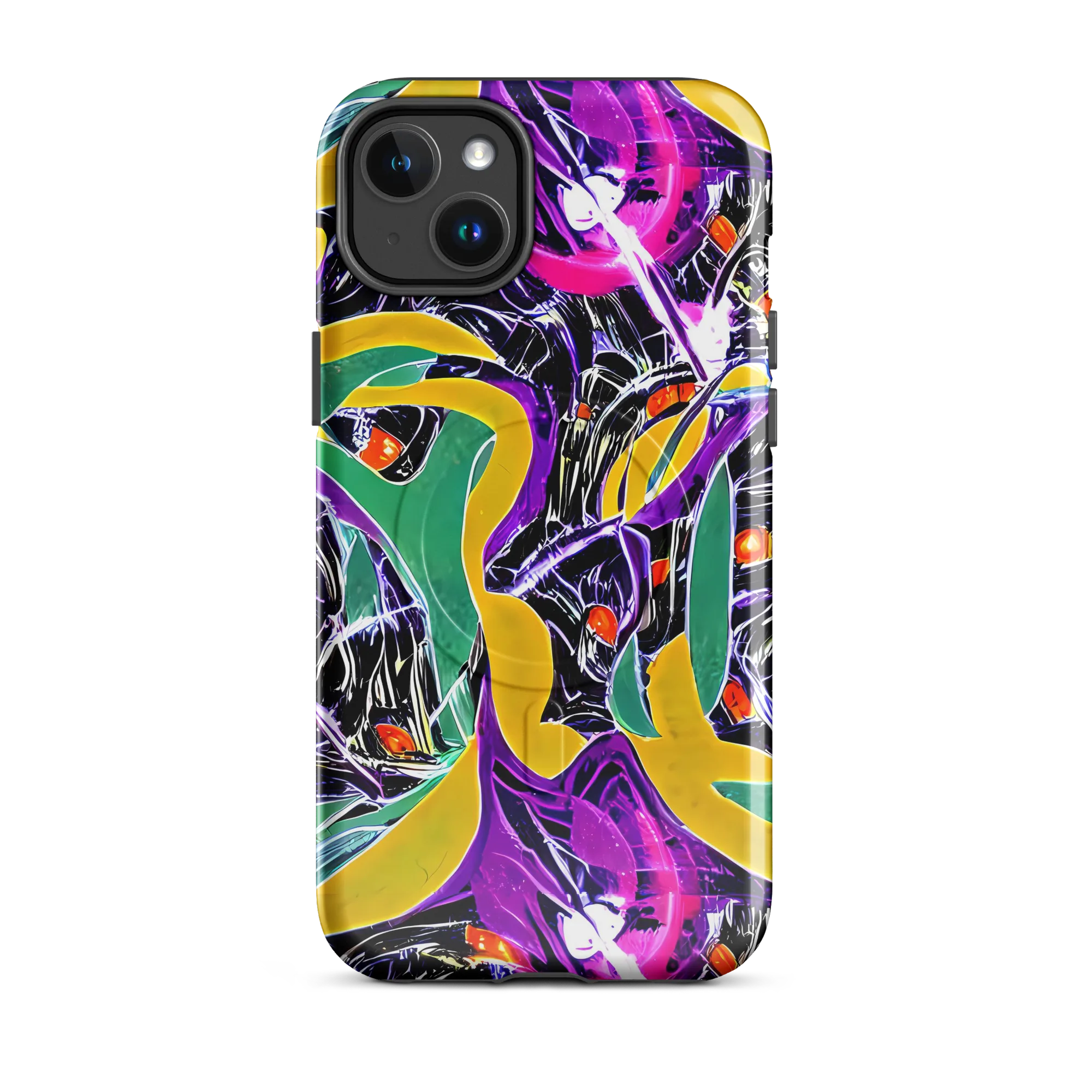 Lacquer Bloom on MagSafe Tough Case for iPhone® — Front