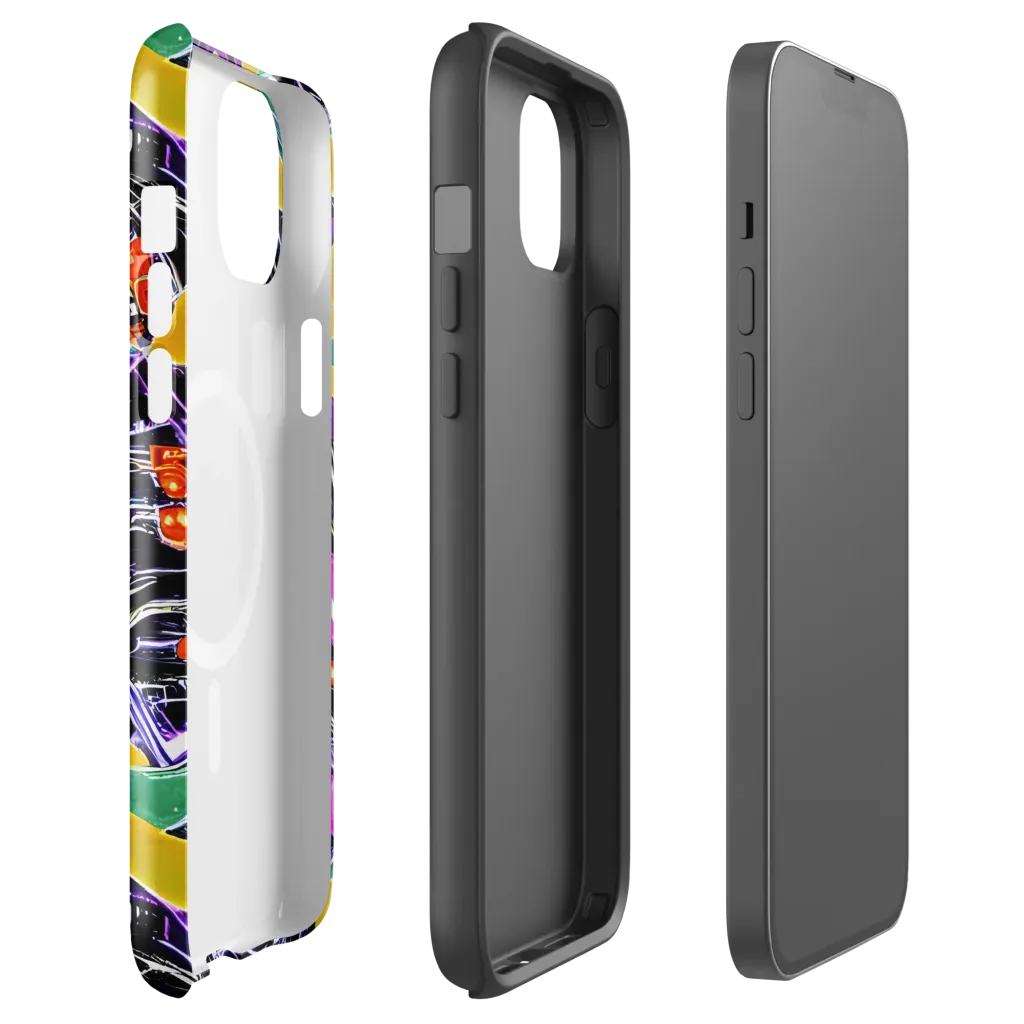 Lacquer Bloom on MagSafe Tough Case for iPhone® — Front