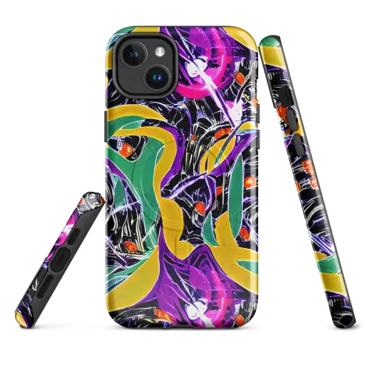 Lacquer Bloom on a MagSafe Tough Case for iPhone®