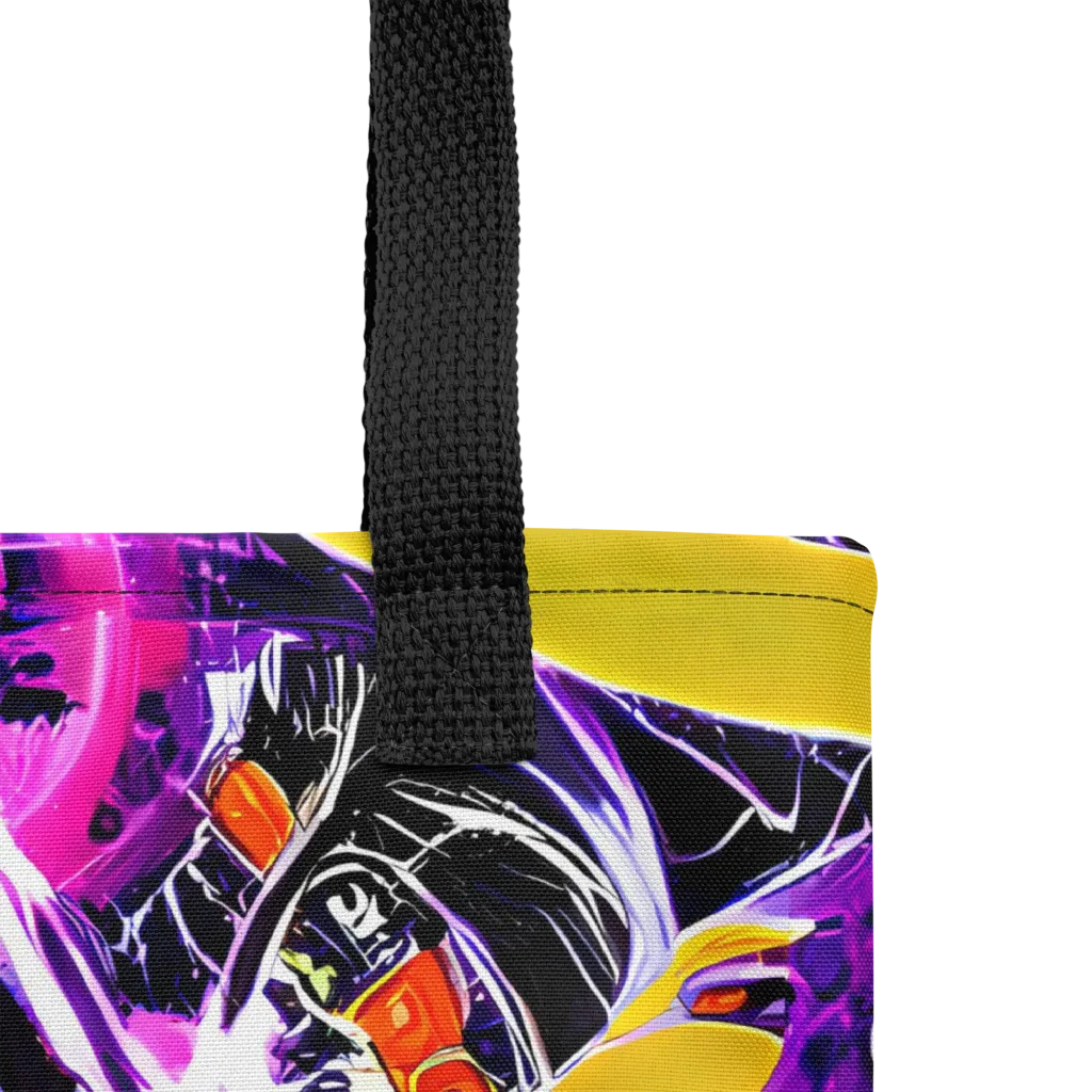 Lacquer Bloom on Tote Bag — Product details