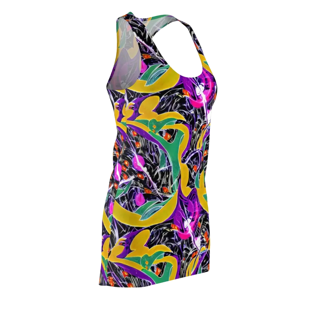 Lacquer Bloom on Racerback Dress — Front Side