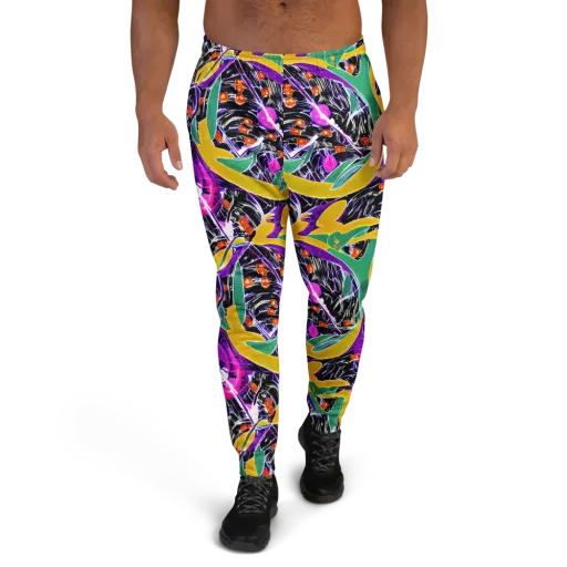 Lacquer Bloom on a Men's Joggers
