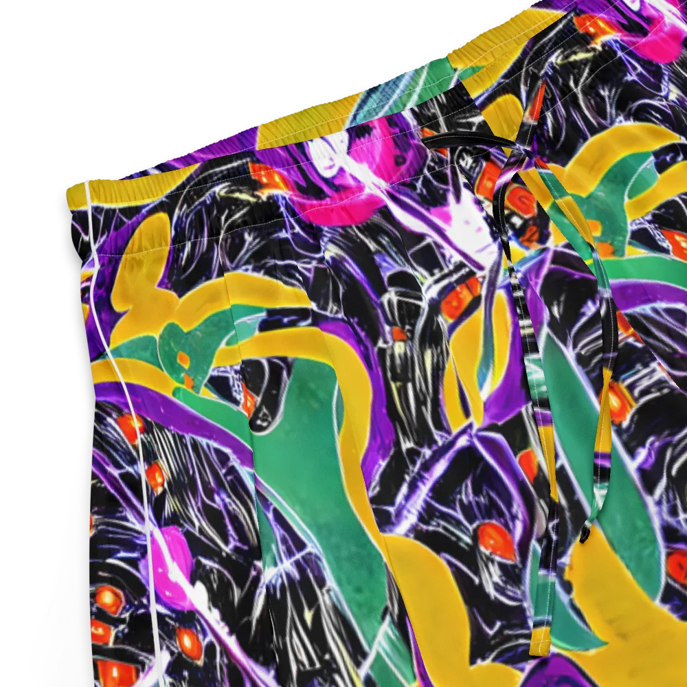 Lacquer Bloom on Women's Pajama Shorts — Product details