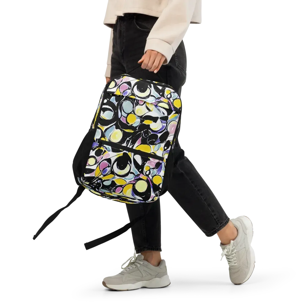 Electric Bubblegum on Utility Backpack — Front