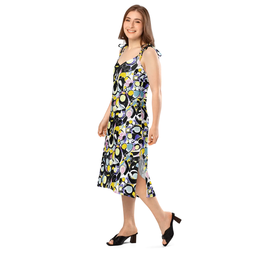Electric Bubblegum on Slip Dress — Left Front
