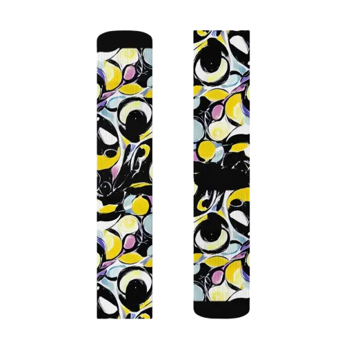 Electric Bubblegum on a Socks