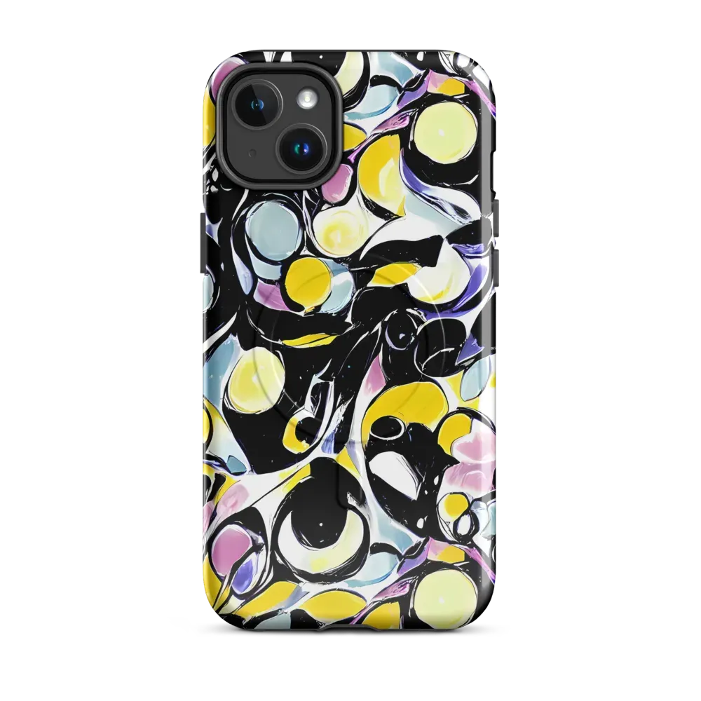 Electric Bubblegum on MagSafe Tough Case for iPhone® — Front