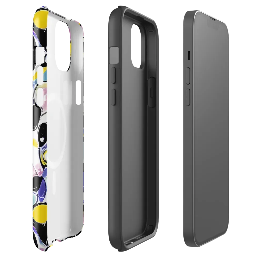 Electric Bubblegum on MagSafe Tough Case for iPhone® — Front
