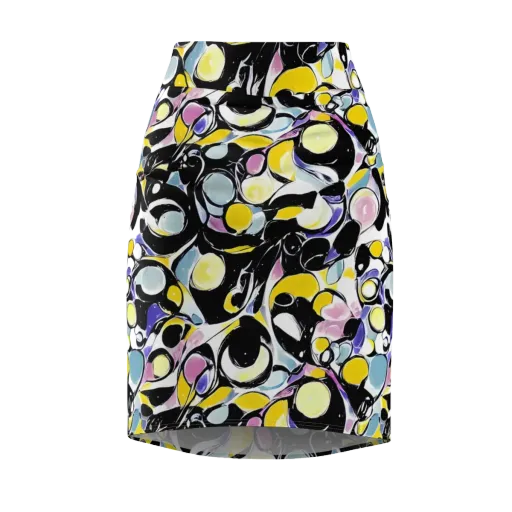 Electric Bubblegum on a Pencil Skirt